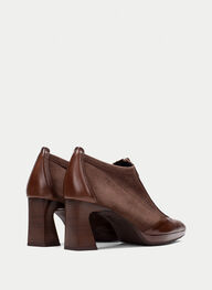 zapatos abotinado atlanta avellana - hispanitas