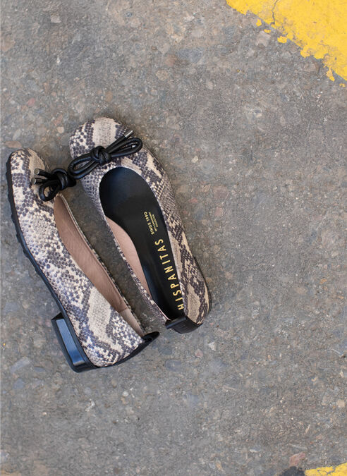 bailarina genova python-taupe