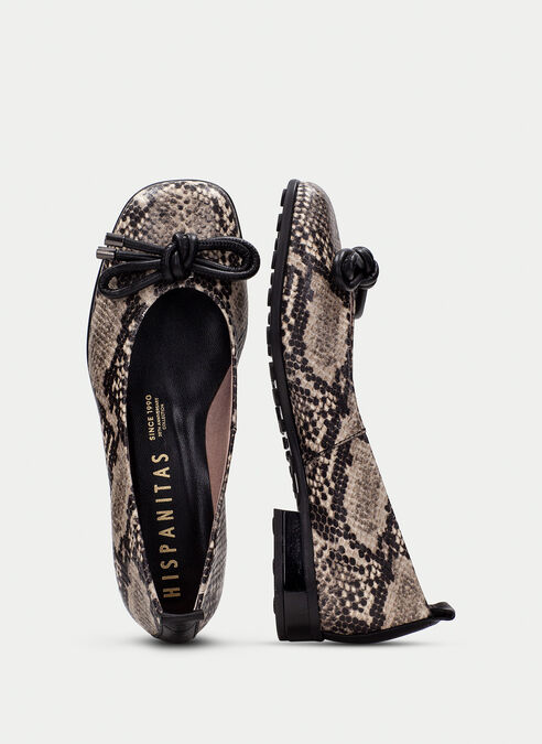 bailarina genova python-taupe