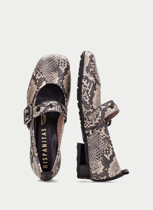 bailarina genova python-taupe