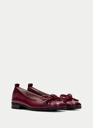 zapatos bailarina genova vino - hispanitas
