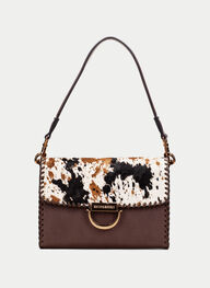 bolsos bandolera  avellana-pony - hispanitas