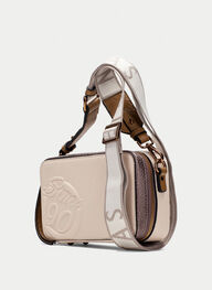 bolsos bandolera  crema-taupe - hispanitas