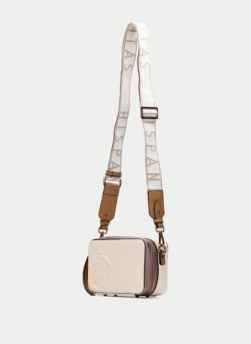 bandolera  creme-taupe