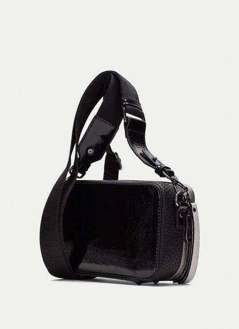 bandolera  negro-plomo