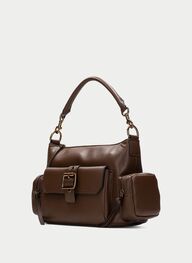 bolsos bolso de hombro  avellana - hispanitas