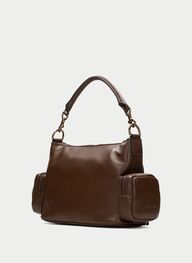 bolsos bolso de hombro  avellana - hispanitas