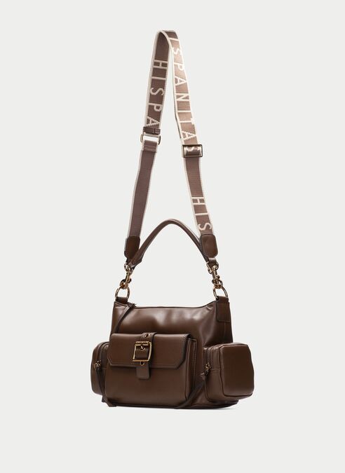 bolso de hombro  nocciola
