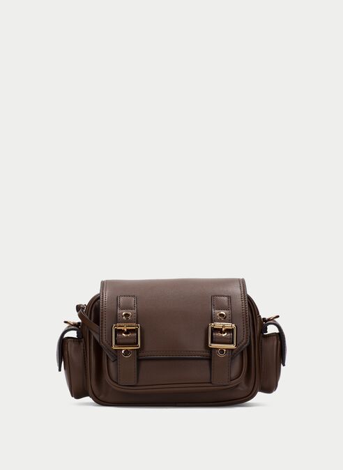 bolso de hombro  avellana