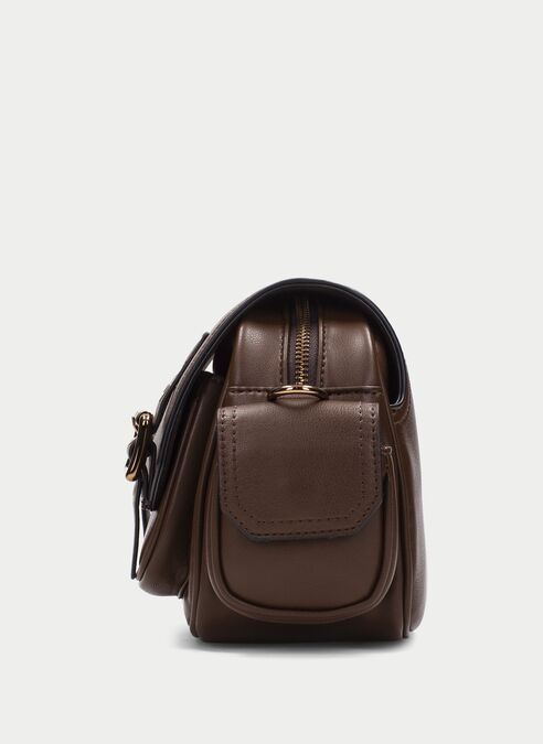 bolso de hombro  avellana