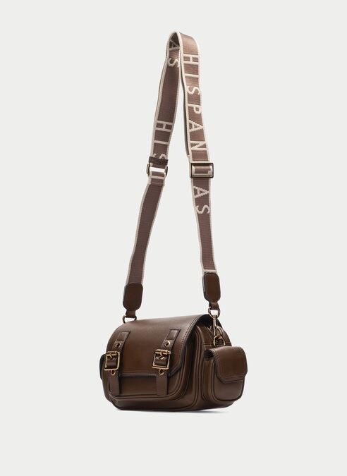 bolso de hombro  avellana
