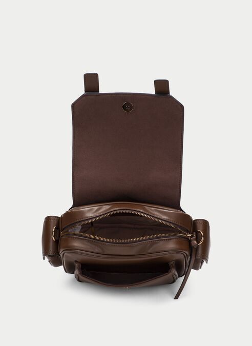 bolso de hombro  avellana