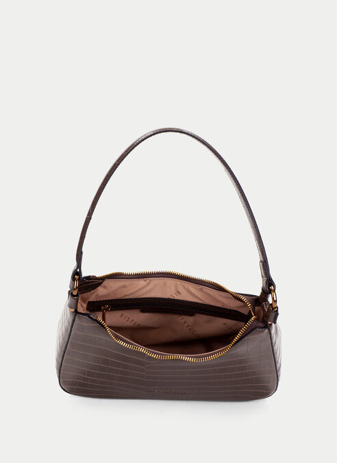 bolso de hombro  avellana