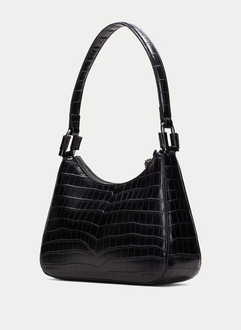 bolso de hombro  coco-negro