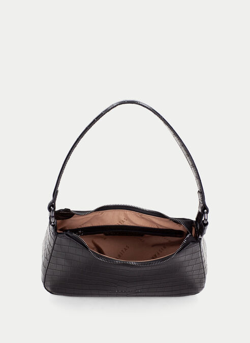 bolso de hombro  coco-negro