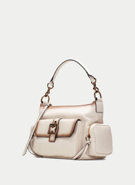 bolsos bolso de hombro  crema - hispanitas