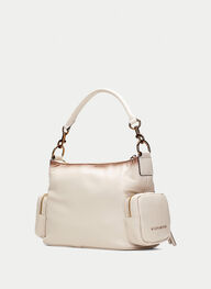 bolsos bolso de hombro  crema - hispanitas