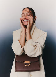 bolsos bolso de mano  avellana - hispanitas