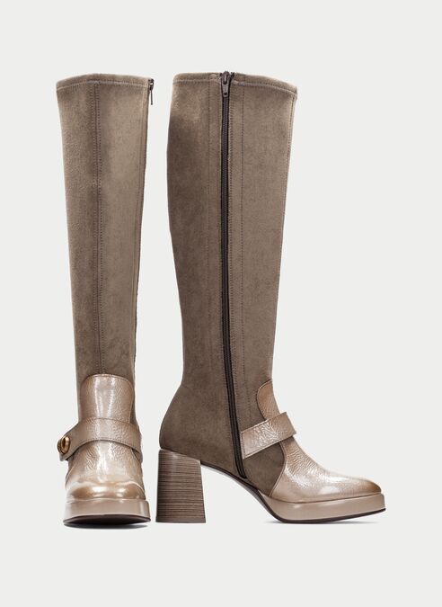 bota tokio taupe
