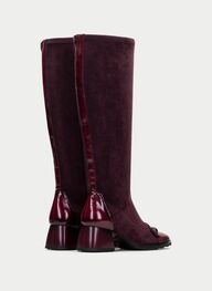 zapatos bota marsella vino - hispanitas
