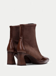 zapatos botin atlanta avellana - hispanitas