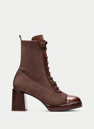 shoes ankle-boot tokiohazelnut - hispanitas