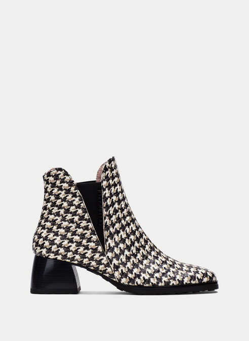 stivaletto marsella bianco-nero