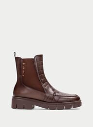 shoes ankle-boot hamburgococo-hazelnut - hispanitas