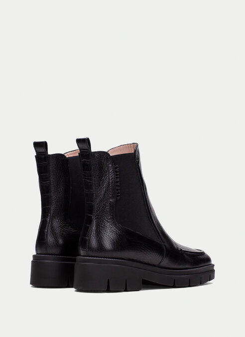 stivaletto hamburgo cocco-nero