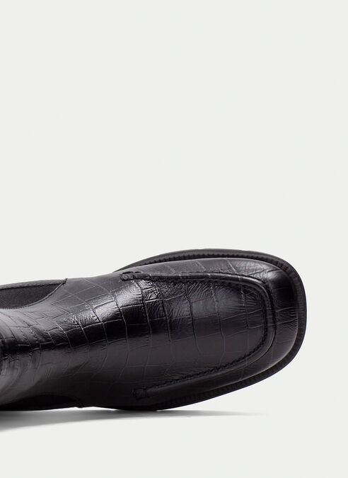 stivaletto hamburgo cocco-nero