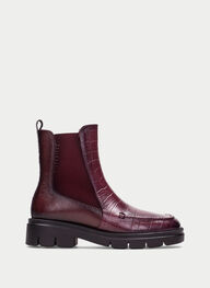 shoes ankle-boot hamburgococo-wine - hispanitas