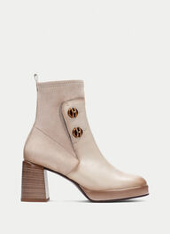 shoes ankle-boot tokiocream - hispanitas