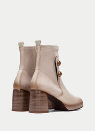 shoes ankle-boot tokiocream - hispanitas
