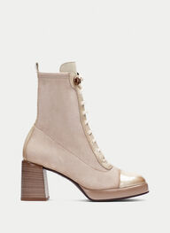 shoes ankle-boot tokiocream - hispanitas