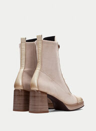 shoes ankle-boot tokiocream - hispanitas