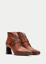 zapatos botin atlanta cuero - hispanitas
