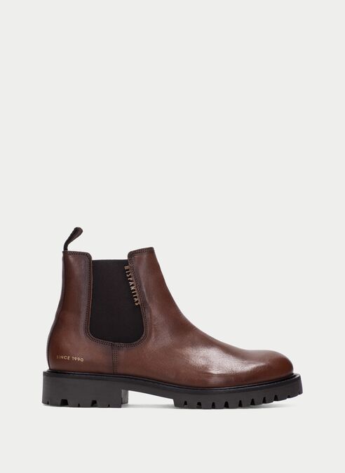 botins  couro