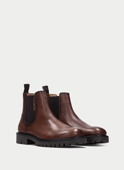 botins  couro