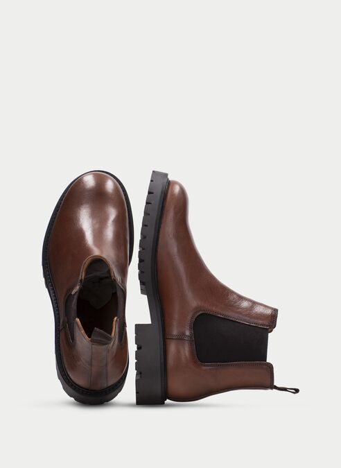 botins  couro