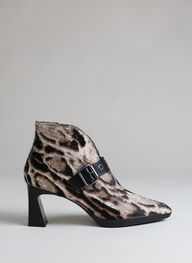 scarpe stivaletto atlanta leopardo-bianco-nero - hispanitas