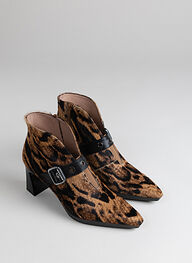 scarpe stivaletto atlanta leopardo-camel-nero - hispanitas