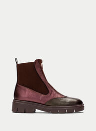 schuhe stiefelette hamburgo multi-metal - hispanitas