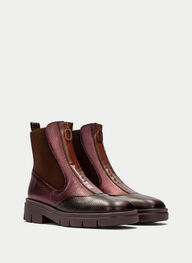 schuhe stiefelette hamburgo multi-metal - hispanitas