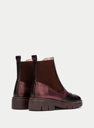 schuhe stiefelette hamburgo multi-metal - hispanitas