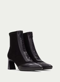 zapatos botin atlanta negro - hispanitas
