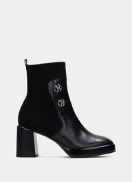 shoes ankle-boot tokioblack - hispanitas