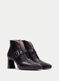 zapatos botin atlanta negro - hispanitas