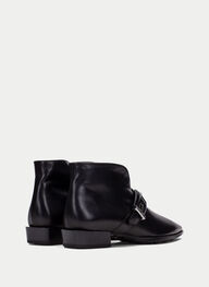 zapatos botin turin negro - hispanitas