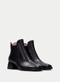 shoes ankle-boot marsellablack - hispanitas