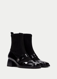shoes ankle-boot marsellablack - hispanitas